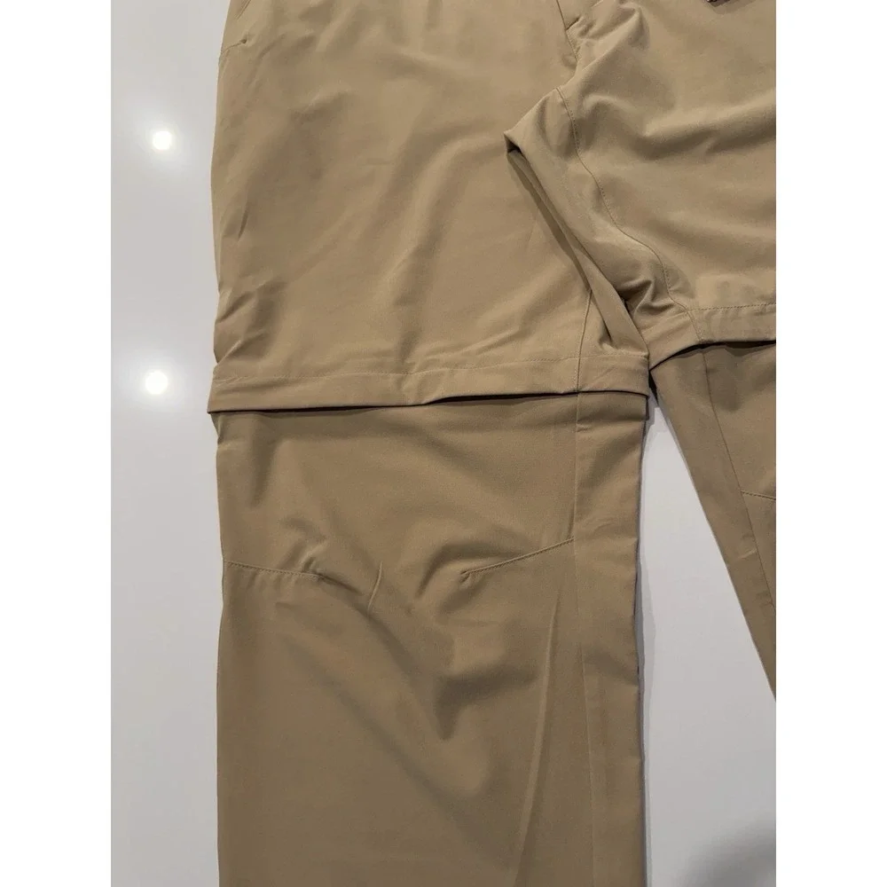 The North Face Paramount Convertible Pant NF0A7WZD Khaki Stone Mens 40 Short NWT